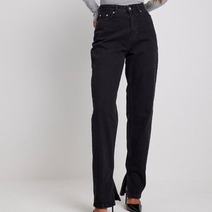 Organic Side Slit Denim